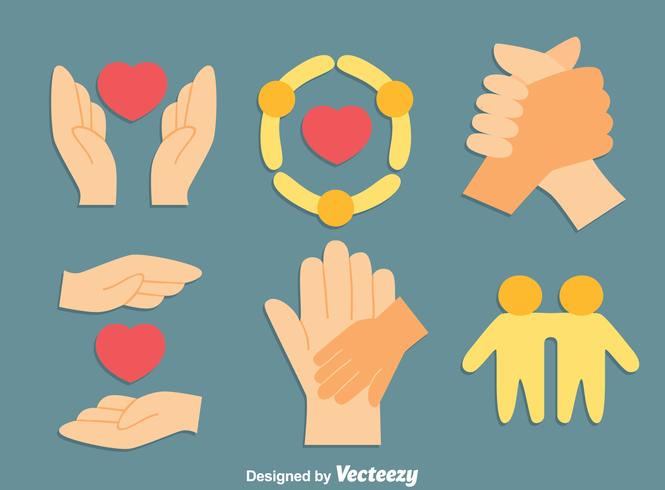 Flat Kindness Vector