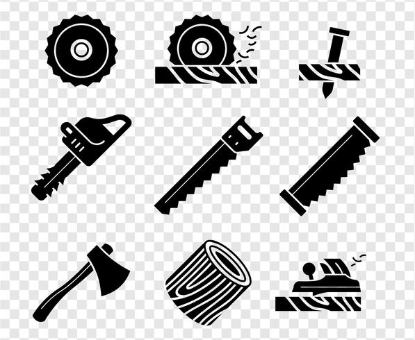 Logging Vector Icons