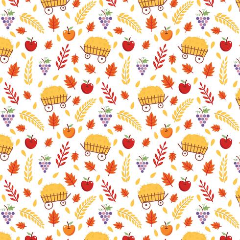 Harvest Pattern Vector