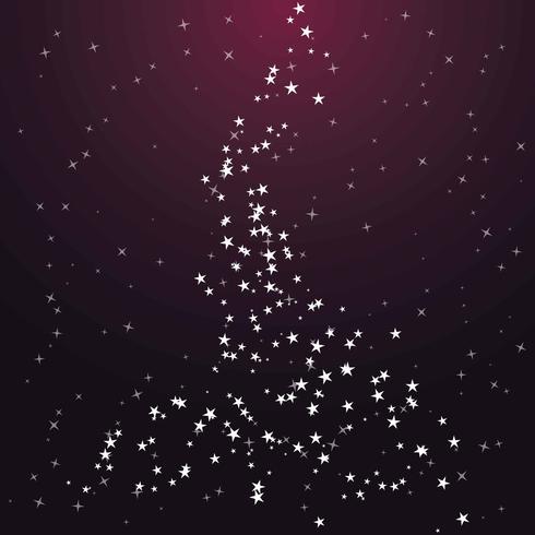 Star Dust Background Vector