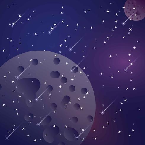 Star Dust Background Vector