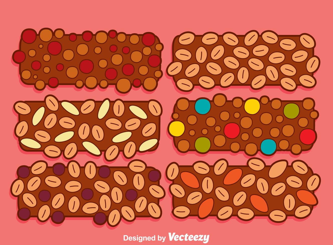 Granola Collection Vector 166100 Vector Art at Vecteezy