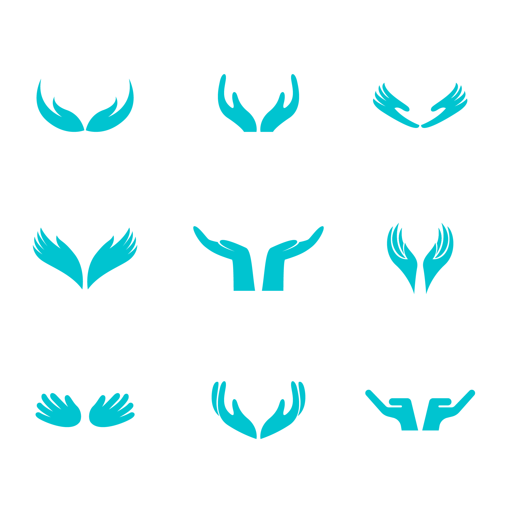  Hand Logo  Vector Art Icons and Graphics for Free Download