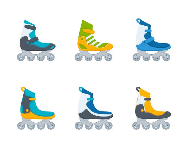 Free Unique Rollerblade Vectors