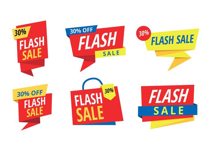 Price Flash Banner Free Vector