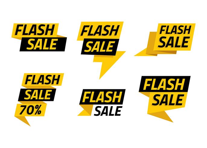 Flash Price Template Free Vector