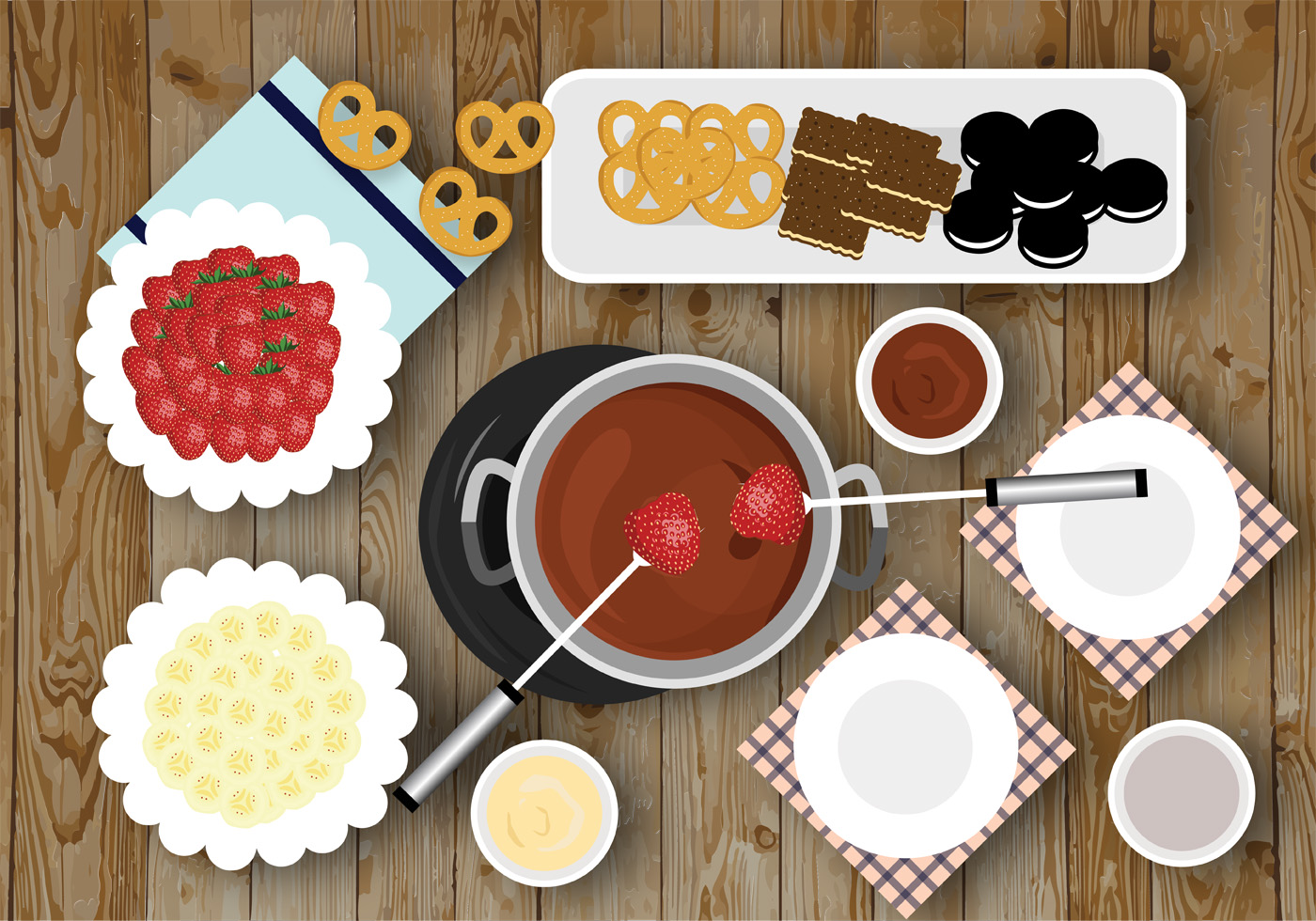 Fondue Vector Design 166503 Vector Art at Vecteezy