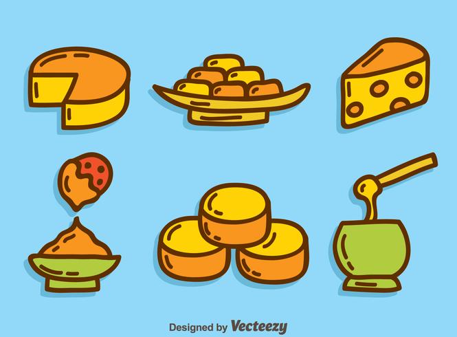 Cheese Fondue Vector