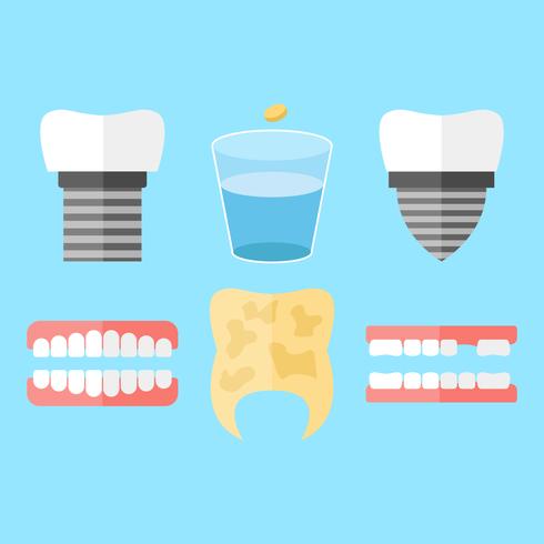 Free Unique False Teeth Vectors