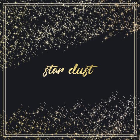 Vector Star Dust Card