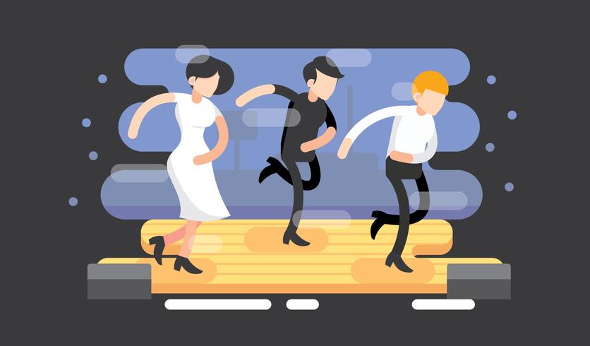 Gratis Tap Dance Vector