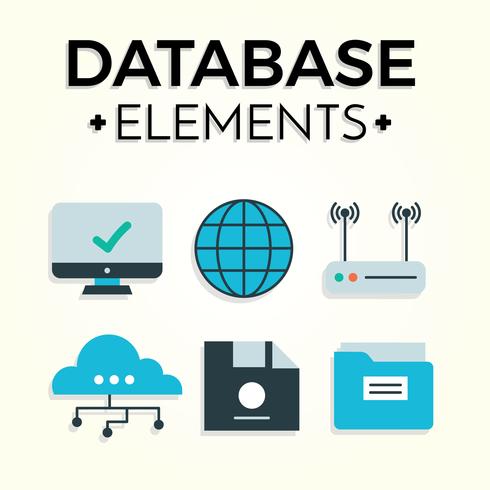 Free Database Elements Vector