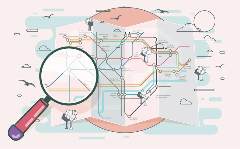 Tube Map Vector