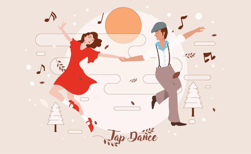 Tap Dance Vector