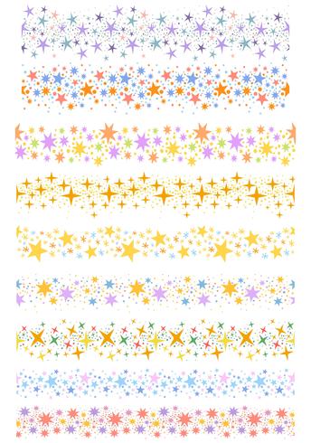 Gratis Star Dust Brushes Vectors