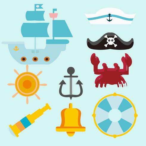 Free Marine Seaman Icons Vector