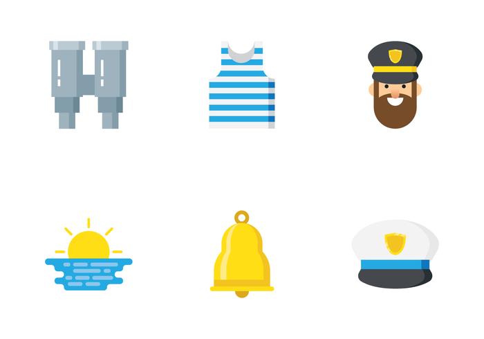 Seaman Flat Icon vector