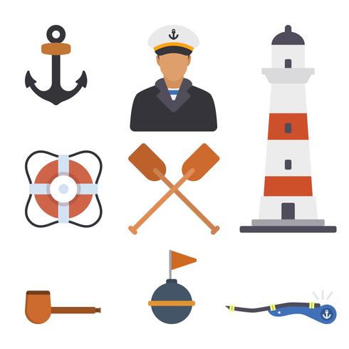 Flat Seaman Vectors