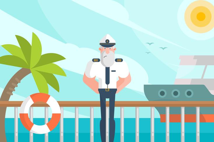 Seaman Illustration vector