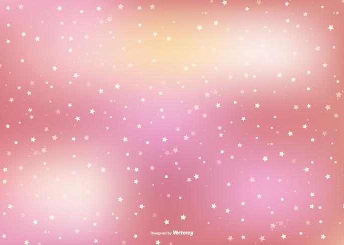 Pink Stardust Background vector