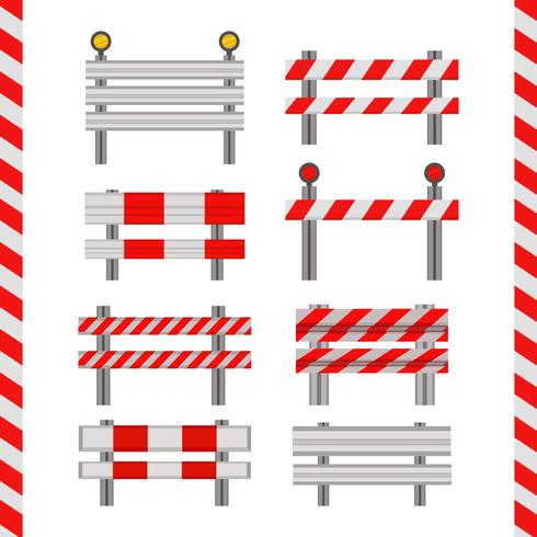 Iconos de Vector de barandilla