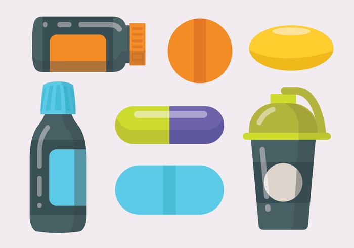 Supplements Vector Pack