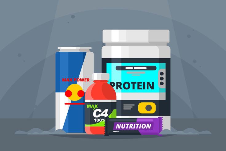 Supplements Illustration vector