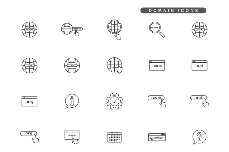 Free Domain Vectors