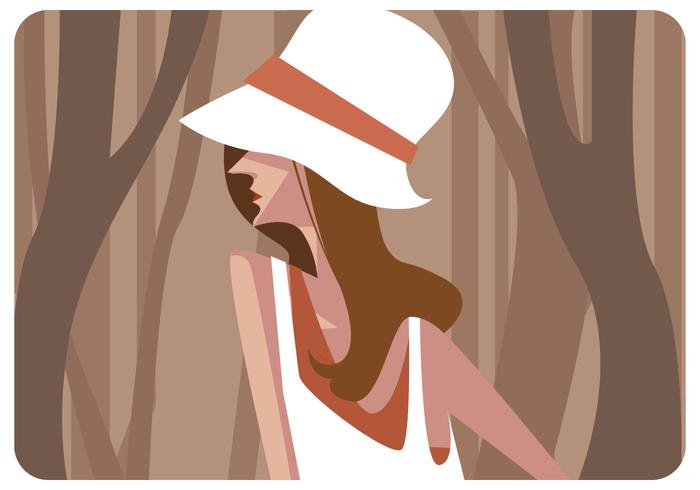 Model With Hat Vector