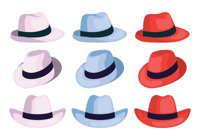 Panama Hat Collection vector
