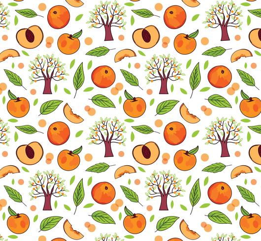 Free Peach Pattern Vectors