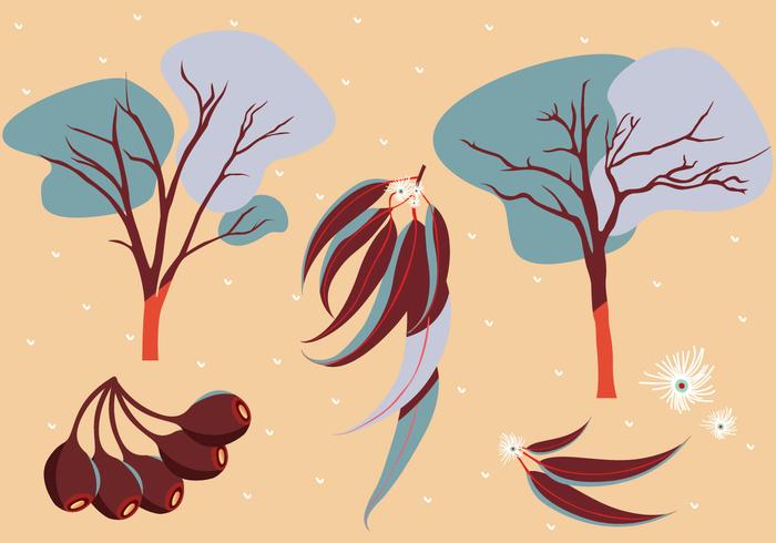 Gum Tree Vector Pack