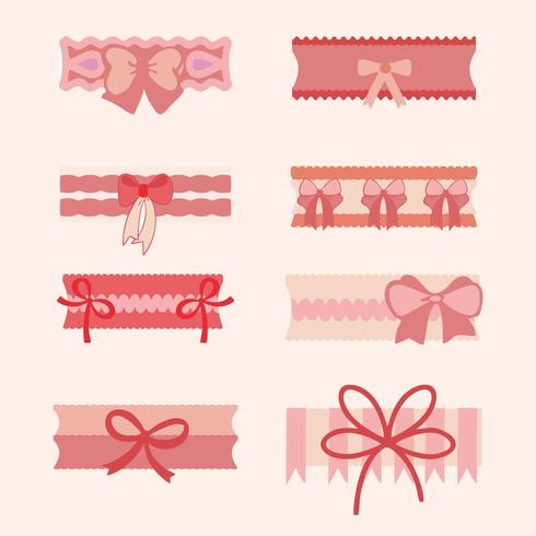 Gratis Beauty Garter Vector