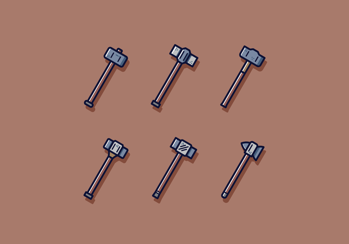 Free Sledgehammer Vector