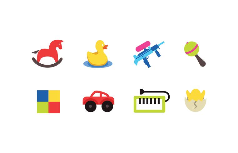 Toys Icon Pack vector
