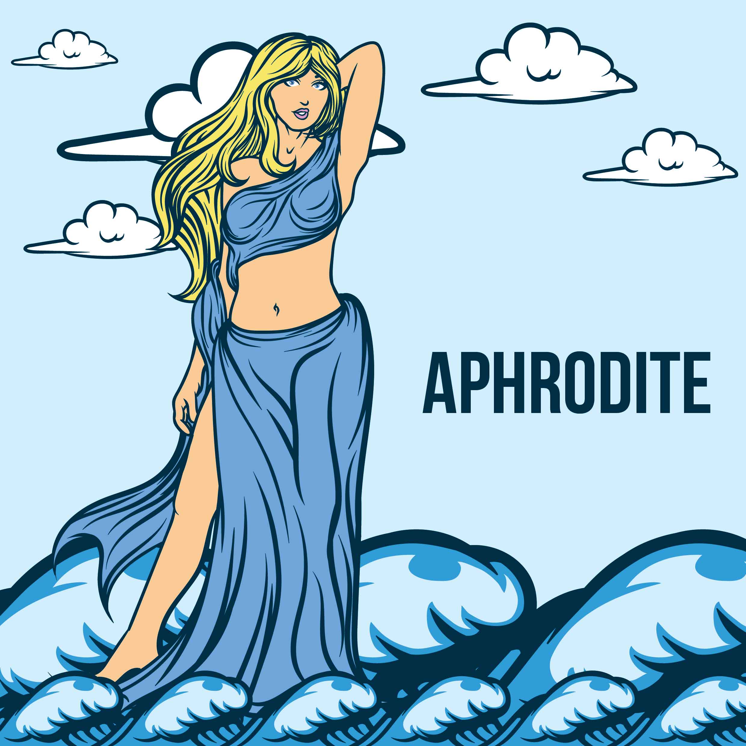 Download Aphrodite Illustration Vector for free.