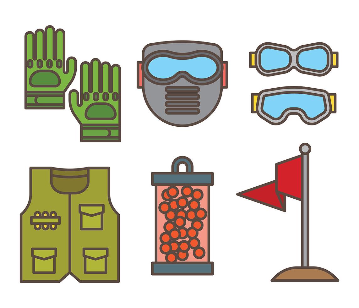 Airsoft Vector Icons 168238 Vector Art at Vecteezy