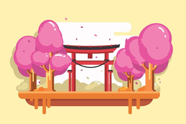 Free Shrine Vector