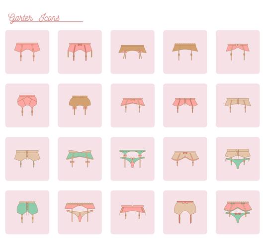 Free Garter Vectors