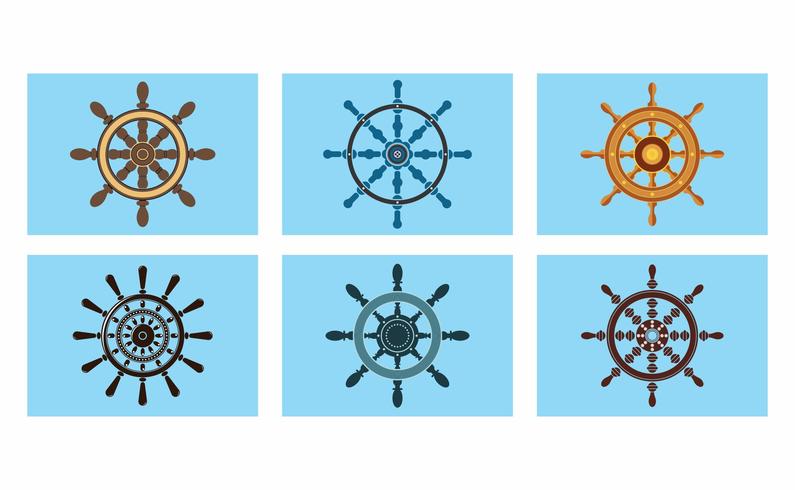 Ships Wheel Vector Pack