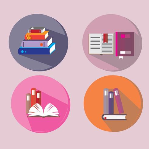 Libro Icon Vector Set