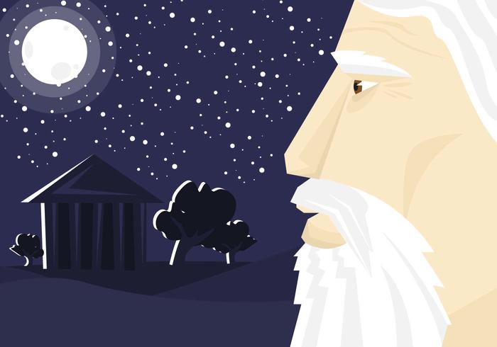 Socrates Illustration Vector 2