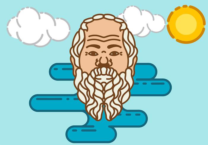 Socrates Background Vector