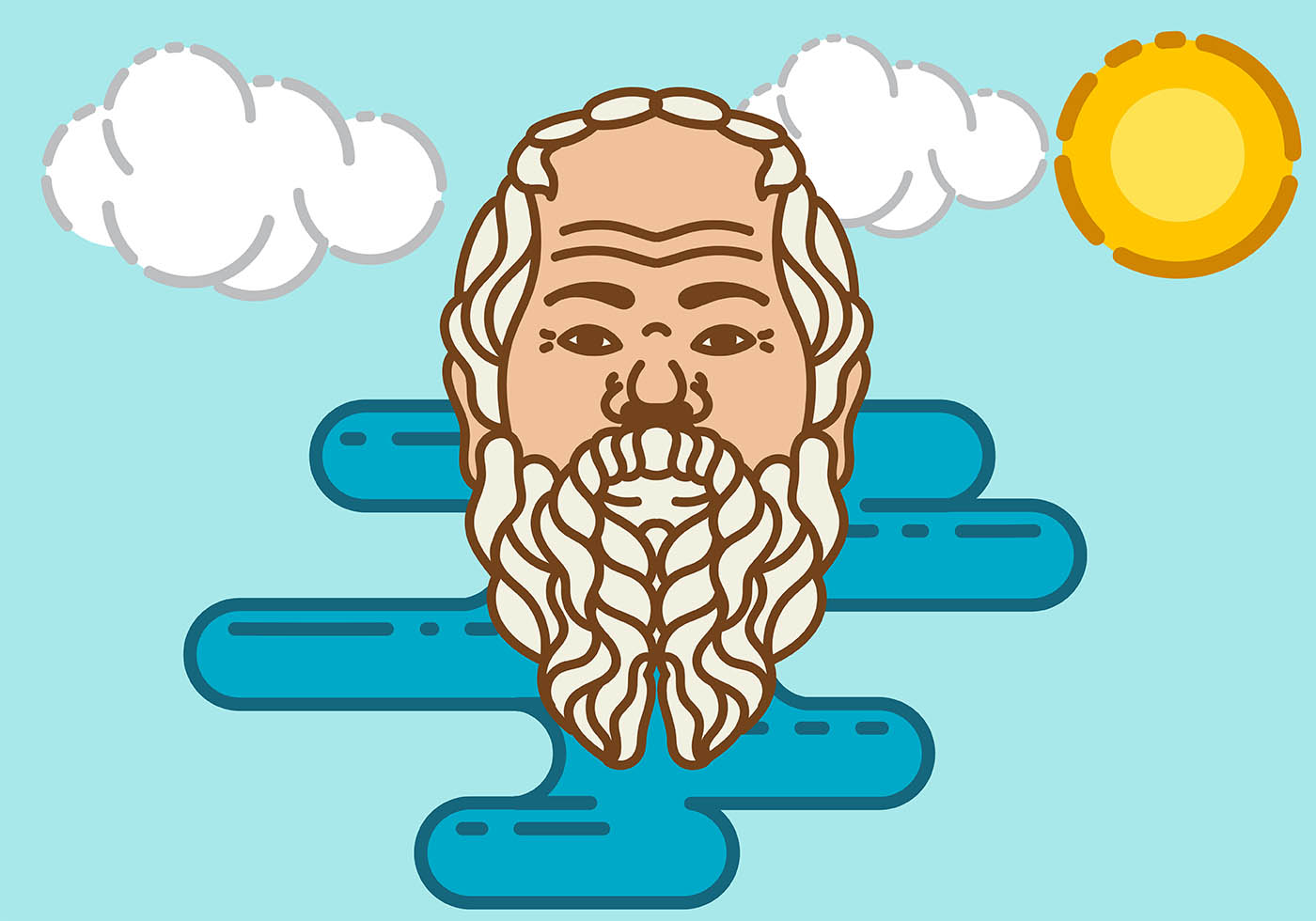 Socrates Background Vector 168539 Vector Art at Vecteezy