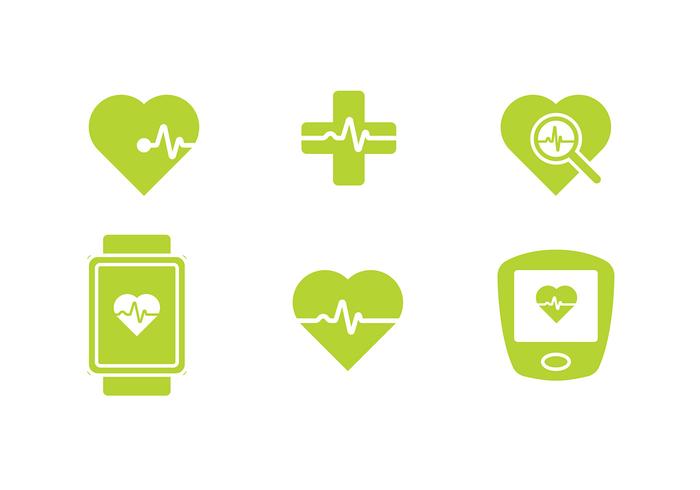 Heart Rhythm Icon Free Vector