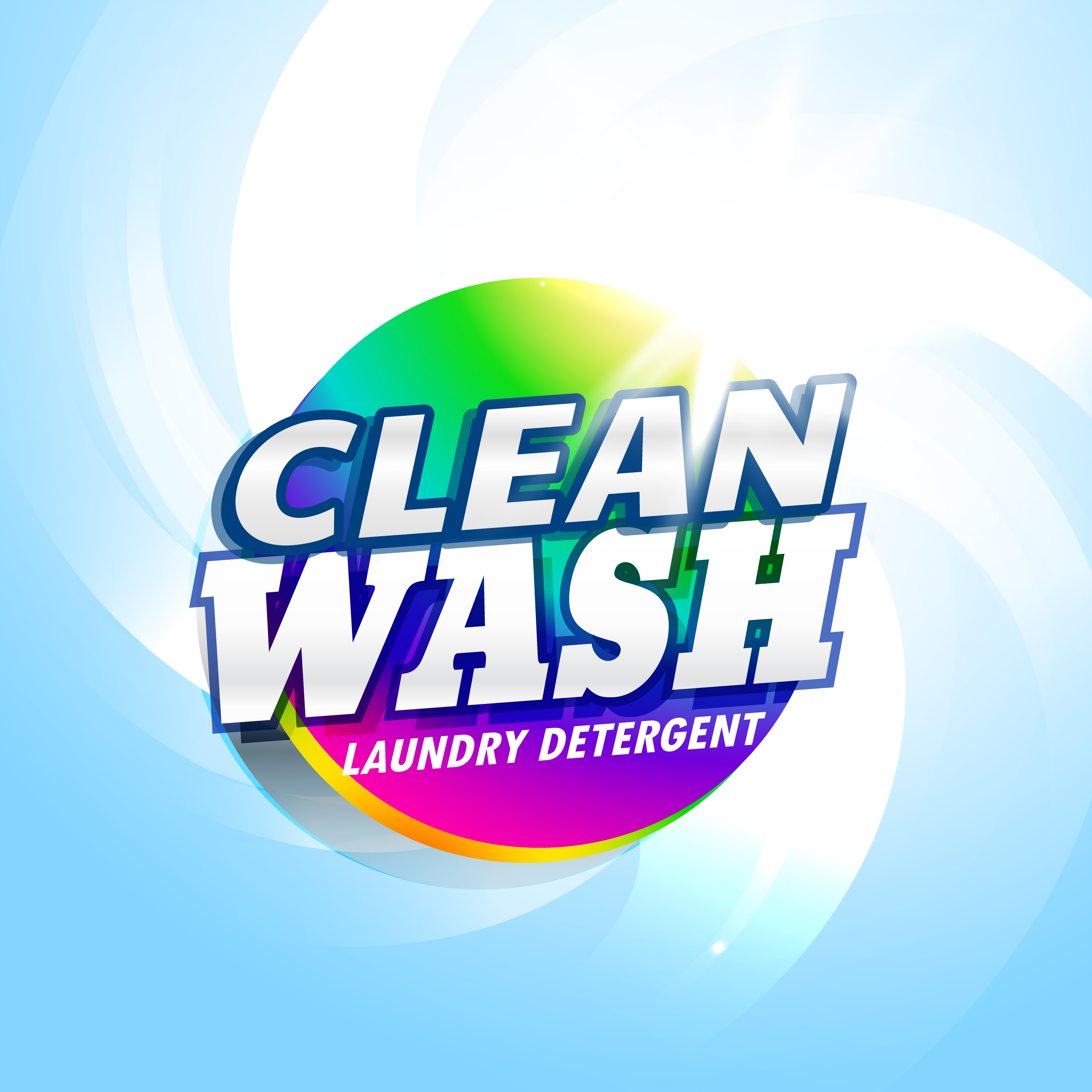 laundry detergent and soap product packaging concept design temp