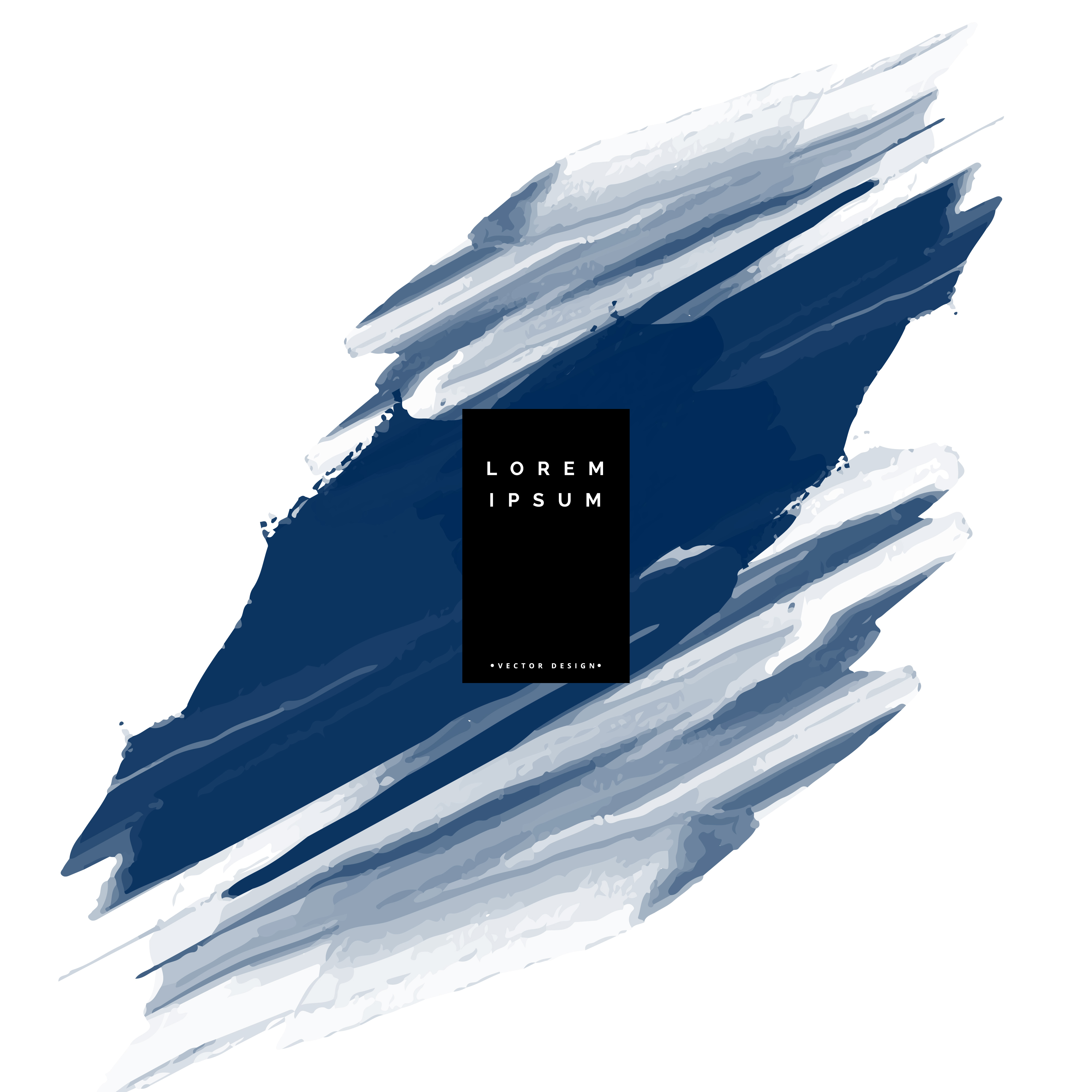dark blue paint stroke vector background - Download Free Vector Art