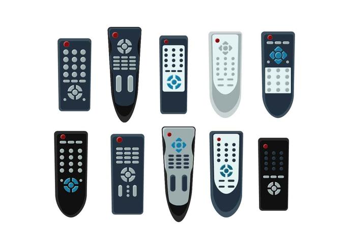 Free TV Remote Collection Vector