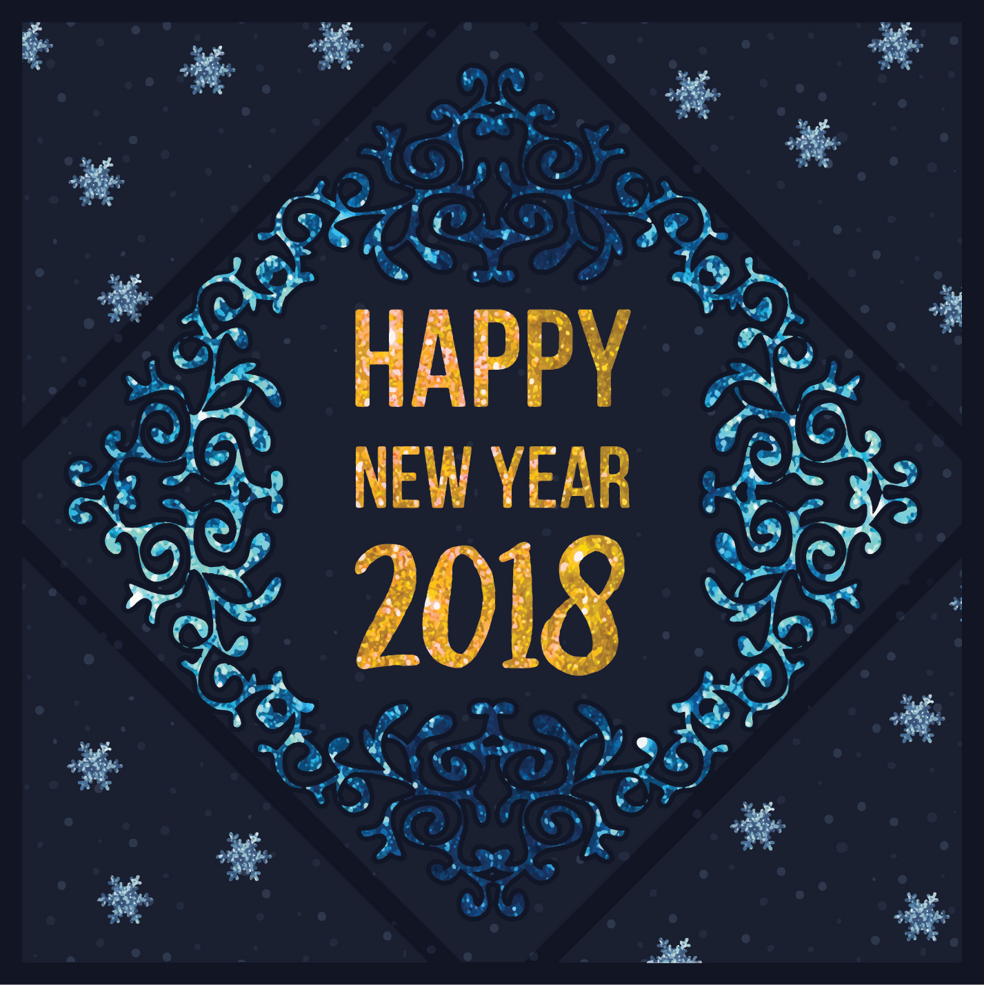 Vector Happy New Year Card 169225 Vector Art at Vecteezy