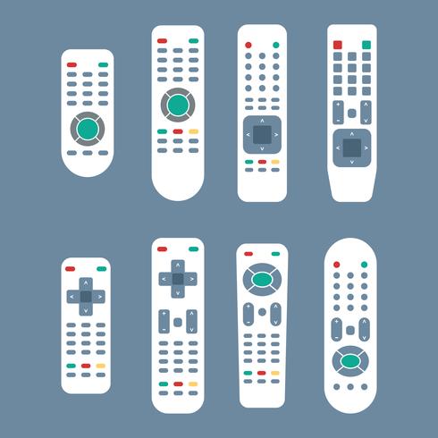 Free TV Remote Collection vector